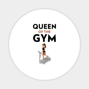 Queen In The Gym Magnet